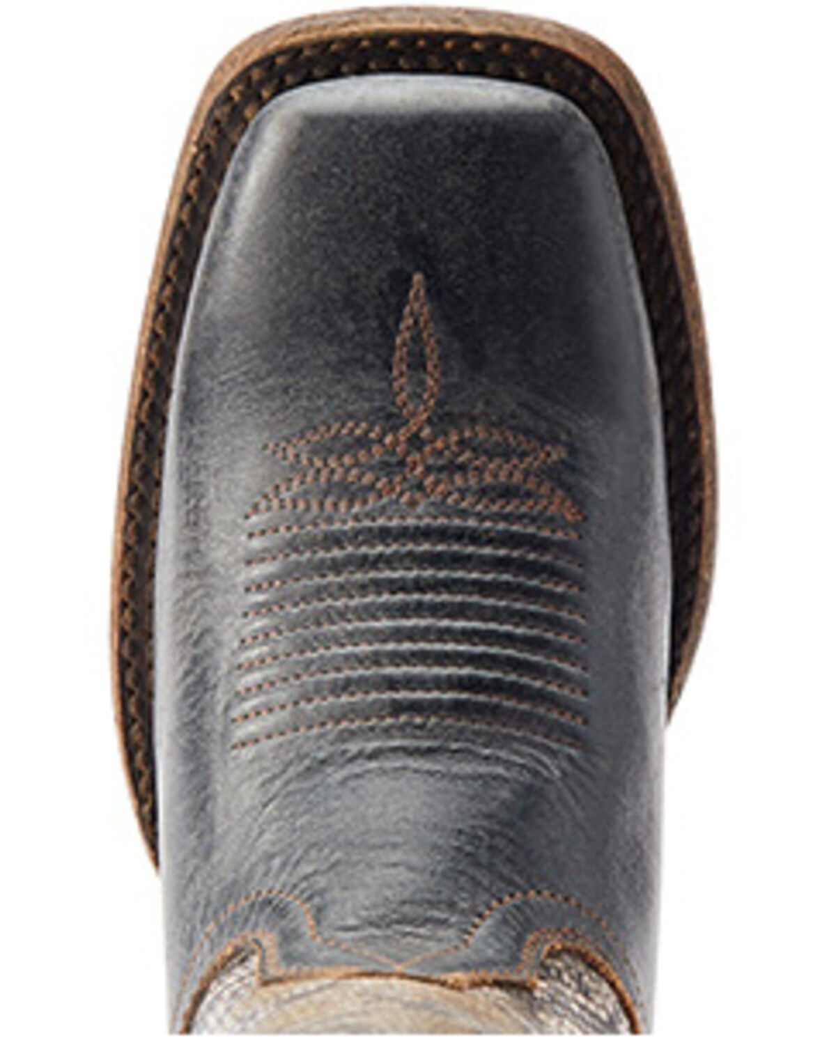 Image #4 - Ariat Women's Frontier Farrah Western Boots - Broad Square Toe, Black, hi-res