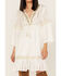 Talisman Women's Fortune Teller Dress, White, hi-res