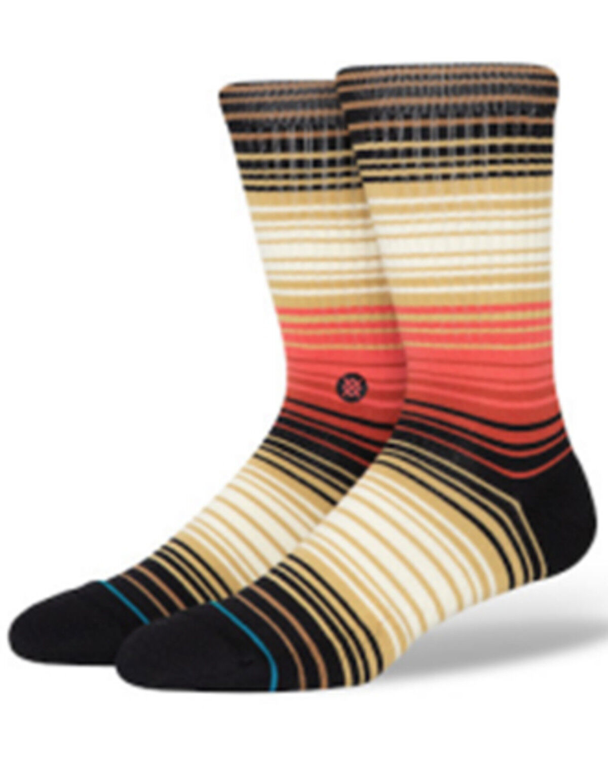 Image #1 - Stance Men's Pinnacle Crew Socks, Multi, hi-res