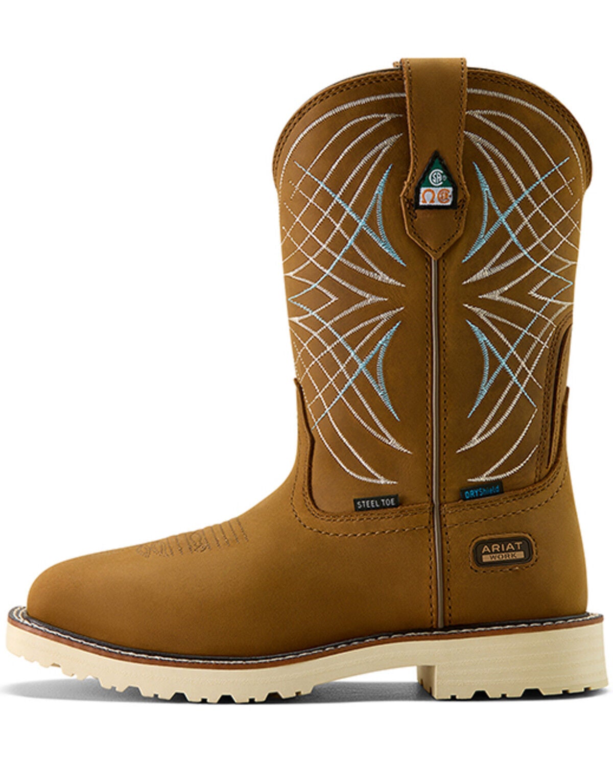 Image #2 - Ariat Women's Activator CSA Waterproof Work Boots - Steel Toe, Brown, hi-res