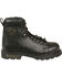 Image #2 - Milwaukee Leather Men's Lace-to-Toe Boots - Round Toe , Black, hi-res