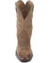 Image #6 - Lucchese Men's Performance Molded Western Work Boots - Soft Toe, Chestnut, hi-res
