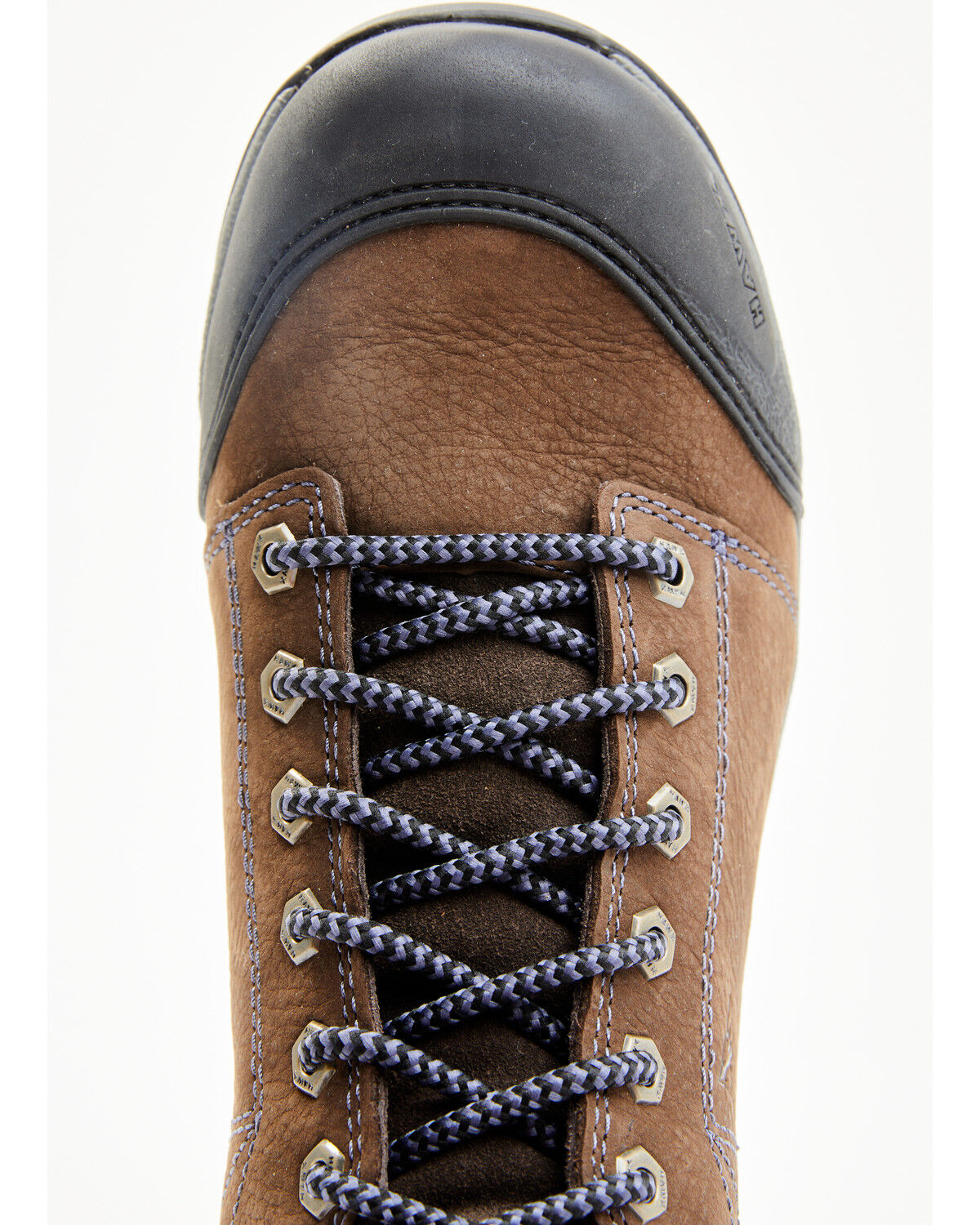 Image #6 - Hawx Men's Lace To Toe Tyche Deep Seated Work Boots - Composite Toe, Chocolate, hi-res