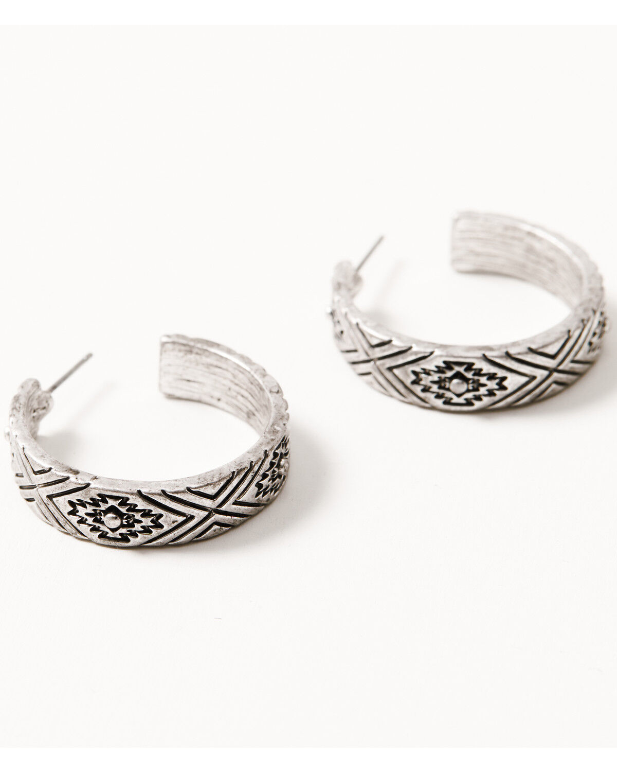 Image #3 - Shyanne Women's Shiloh Ridge Concho Earring Set - 5 Piece, Silver, hi-res