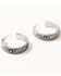 Image #3 - Shyanne Women's Shiloh Ridge Concho Earring Set - 5 Piece, Silver, hi-res