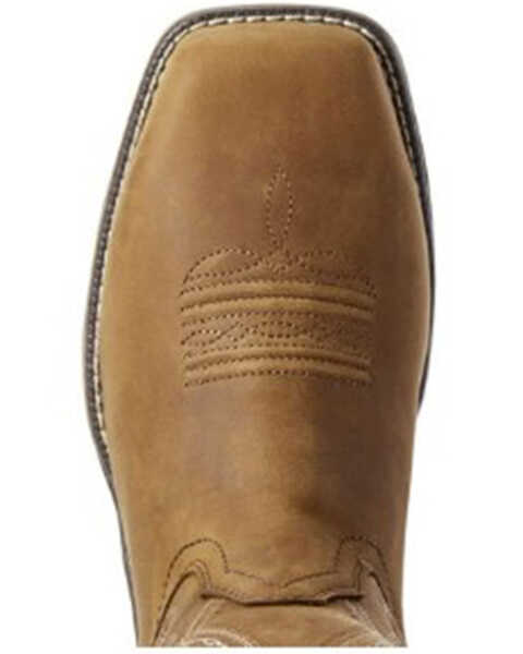 Image #4 - Ariat Women's Anthem Waterproof Western Work Boots - Composite Toe, Brown, hi-res