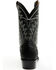 Image #5 - Cody James Men's Exotic Python Western Boots - Round Toe, Black, hi-res