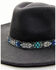 Nikki Beach Women's Mink Wynter Western Felt Rancher Hat , Grey, hi-res