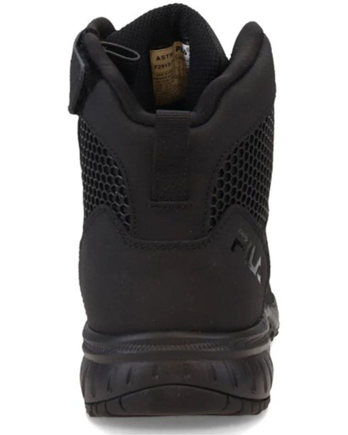 Image #5 - Fila Men's Chastizer Tactical Boots - Soft Toe, Black, hi-res