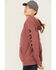 Image #2 - Ariat Women's Rebar Logo Hoodie, Red, hi-res