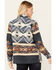 Image #4 - Idyllwind Women's Luttrell Southwestern Print Shacket, Dark Blue, hi-res