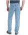 Image #2 - Wrangler Men's Vintage Indigo Wash Trail Trekker Relaxed Work Jeans - Big, Blue, hi-res