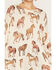 Image #3 - Show Me Your Mumu Women's Running Horse Sweater, Cream, hi-res