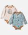 Image #1 - Carhartt Infant Boys' Tools Long Sleeve Snap Onesie Set - 2 Piece, Multi, hi-res