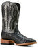 Image #1 - Ariat Men's Drifter Exotic Ostrich Western Boots - Broad Square Toe, Black, hi-res