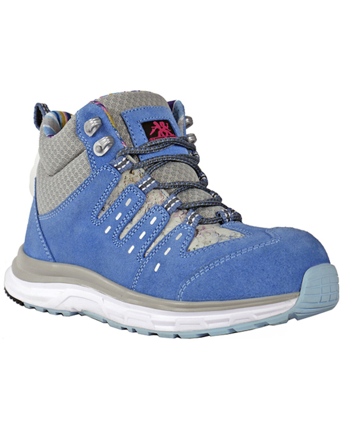 Image #1 - Hoss Women's Trisha Work Boots - Composite Toe, Blue, hi-res