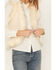 Image #3 - Shyanne Women's Fur Trim Knit Vest, Off White, hi-res
