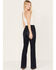 Image #3 - Shyanne Women's Dark Wash Trouser Jeans, Dark Wash, hi-res