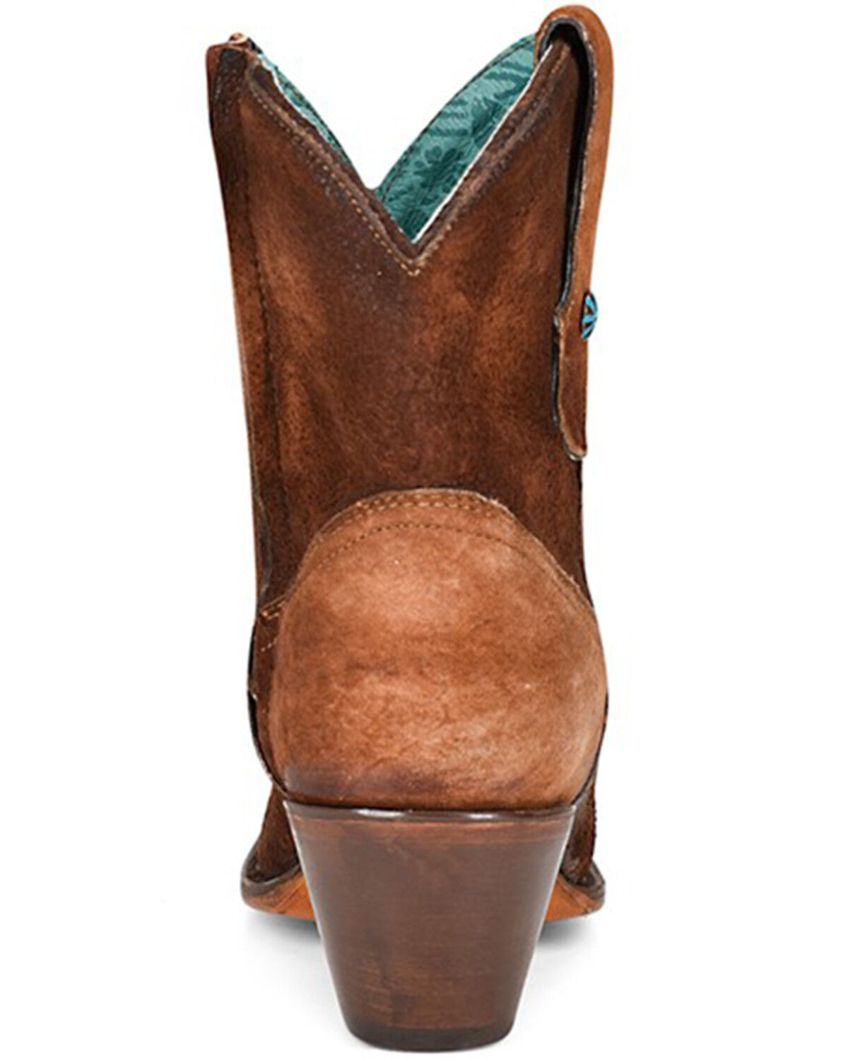 Image #4 - Corral Women's Lamb Fashion Booties - Snip Toe, Brown, hi-res