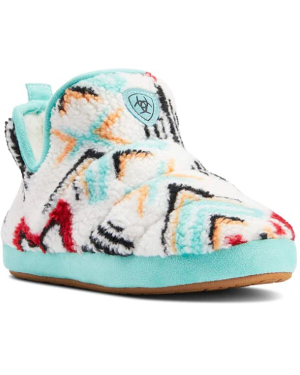 Image #1 - Ariat Women's Fleece Lined Slipper - Round Toe, Multi, hi-res