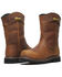Image #3 - Thorogood Men's 11" Jobsite Waterproof Work Boots - Composite Toe, Brown, hi-res