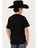 National Park Foundation Boys' Wild Things Graphic Short Sleeve T-Shirt - Black , Black, hi-res