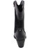Image #7 - Milwaukee Leather Women's Snake Print Western Boots - Round Toe, Black, hi-res