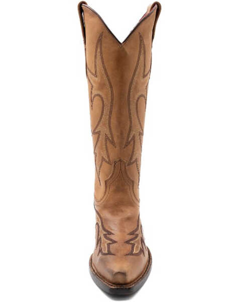 Image #4 - Ferrini Women's Scarlett Western Boots - Snip Toe , Caramel, hi-res