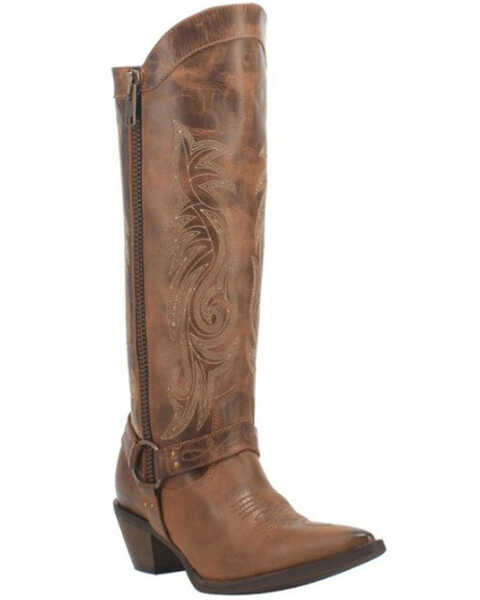Image #1 - Laredo Women's Diamante Western Boots - Snip Toe, , hi-res