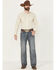 Image #1 - Rock & Roll Denim Men's Double Barrel Medium Wash Straight Denim Jeans, Medium Wash, hi-res