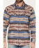 Image #3 - Moonshine Spirit&reg; Men's Caribou Southwestern Striped Long Sleeve Snap Flannel Shirt, Multi, hi-res
