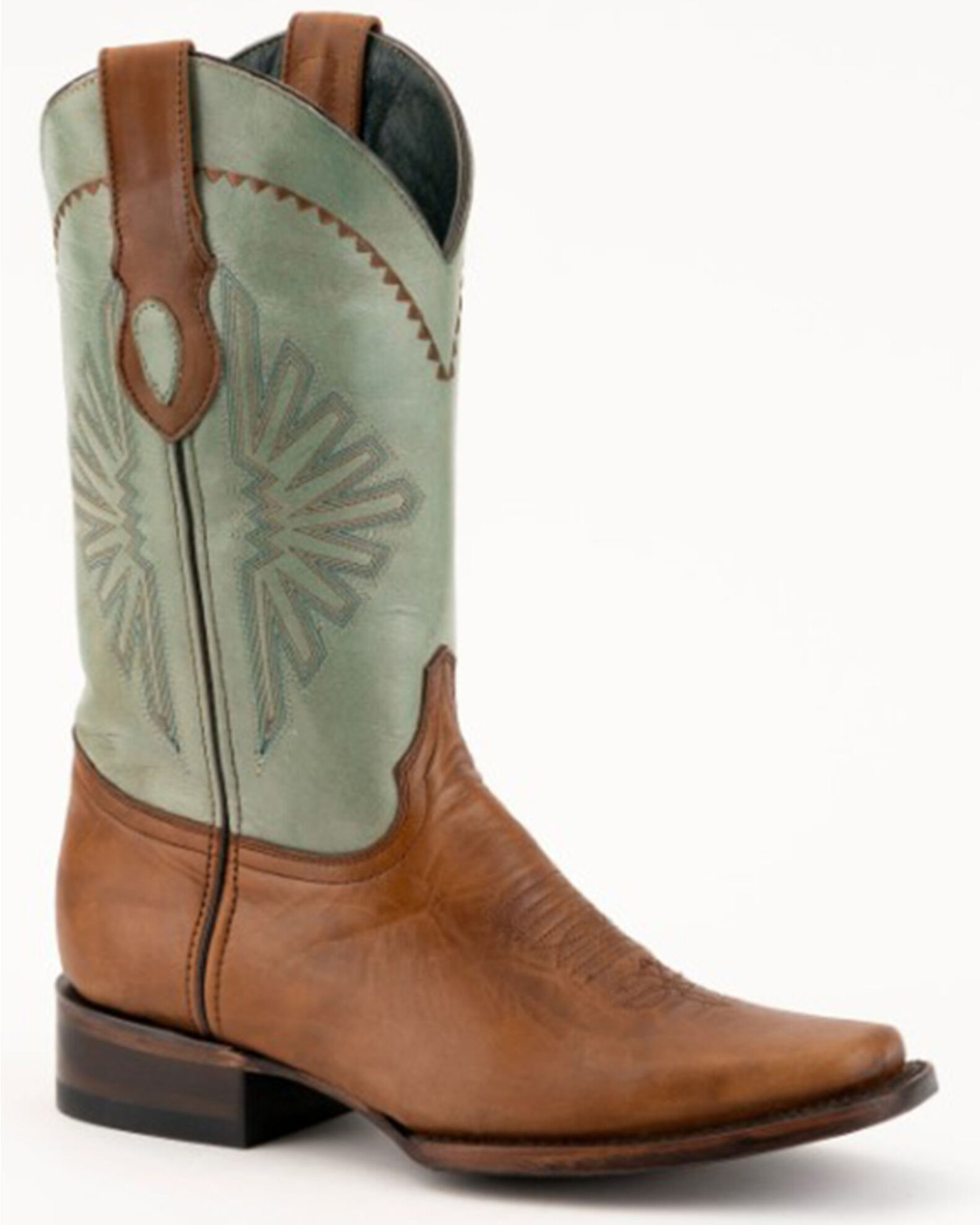 Men's ferrini boots square toe sale