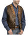 Image #2 - Kobler Circle of Life Leather Vest, Brown, hi-res