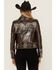 Image #4 - Double D Ranch Women's Embellished Fringe Leather Jacket, Brown, hi-res