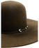 Atwood Men's 20X Open Crown Fur Felt Blend Western Hat, Pecan, hi-res