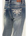 Image #4 - Shyanne Girls' Floral Dreamcatcher Bootcut Jeans , Blue, hi-res