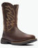 Image #1 - Georgia Men's Aero LT Waterproof Work Boots - Carbon Toe, Brown, hi-res