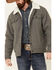 Image #3 - Cinch Men's Grey CC Wool Snap-Front Trucker Jacket , , hi-res