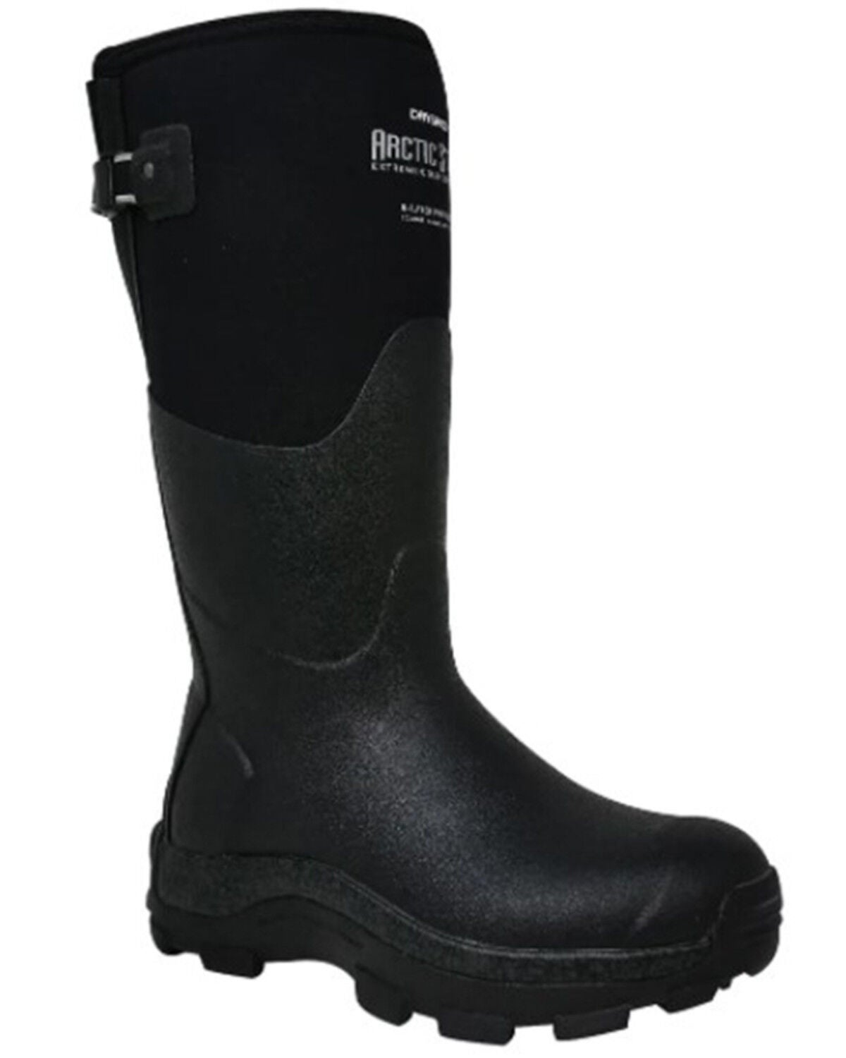 Dryshod Women's Arctic Storm Extreme Cold Pull On Winter Outdoor Boots - Round Toe, Black, hi-res