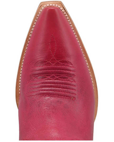 Image #6 - Black Star Women's Paradise Western Boot - Snip Toe, Fuchsia, hi-res
