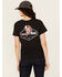 Image #1 - Wrangler RIGGS Women's Boot Barn Exclusive Talons Short Sleeve Graphic Work Tee, Black, hi-res