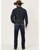 Image #3 - Ariat Men's M8 Hillcrest Matthew Dark Wash Modern Slim Straight Stretch Denim Jeans, Dark Wash, hi-res