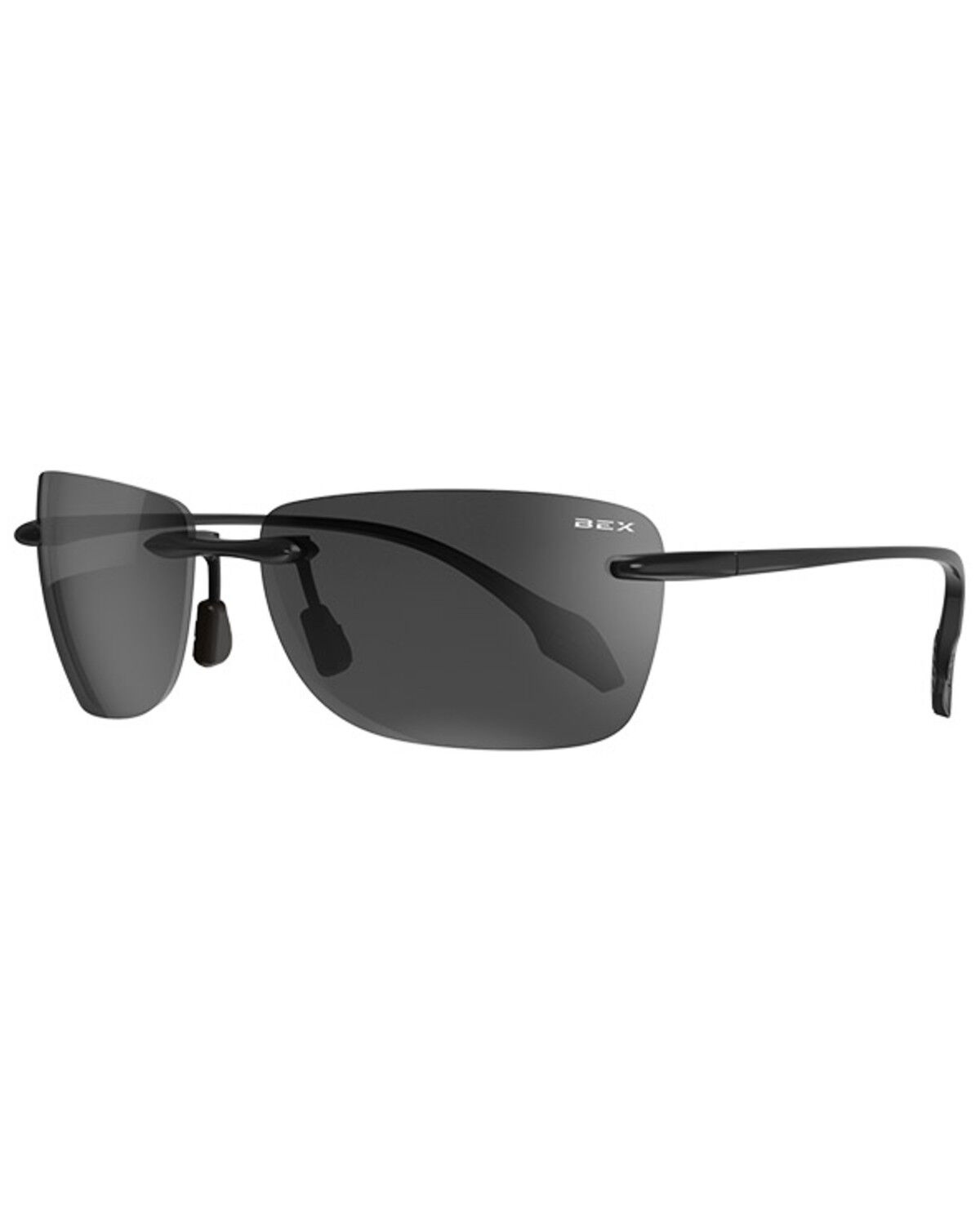 Image #1 - Bex Jaxyn X Sunglasses, Black/grey, hi-res