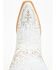 Image #6 - Corral Women's Crystal Embroidered Western Boots - Snip Toe, White, hi-res