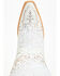 Image #6 - Corral Women's Crystal Embroidered Western Boots - Snip Toe , White, hi-res