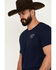 Image #4 - Moonshine Spirit Men's Genuine Short Sleeve T-Shirt, Navy, hi-res