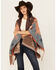 Image #2 - Shyanne Women's Southwestern Print Shawl, Off White, hi-res