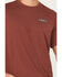 Image #3 - Hooey Men's El Dorado Short Sleeve Graphic T-Shirt, Burgundy, hi-res