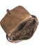 American West Women's Blue Ridge Flap Crossbody Bag , Distressed Brown, hi-res