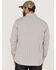 Image #4 - Moonshine Spirit Men's Kingston Stripe Snap Western Shirt, Grey, hi-res